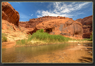 Coyote Gulch, Glen Canyon National Rec Area, Utah