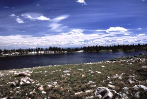 southern lake of North Twin Lakes