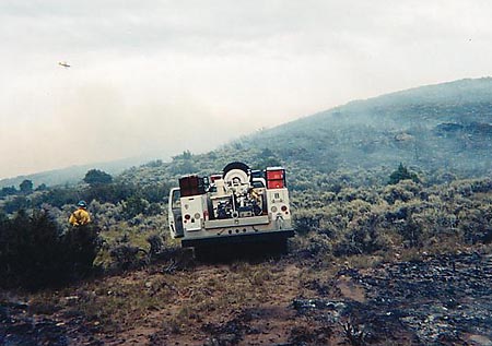 Turner Fire, Dinosaur National Monument, 2001