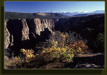 Black Canyon and the West Elk Mountains