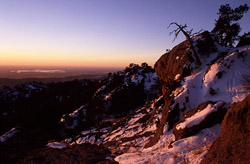 View to south from the base of Horsetooth Rock