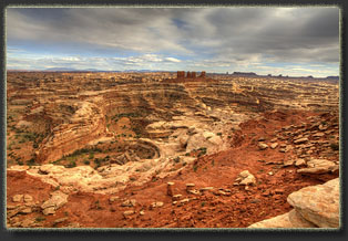 Hiking in the Maze, Canyonlands National Park, Utah