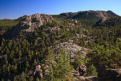 Wonderful jumble of rocks east of Mt Margaret