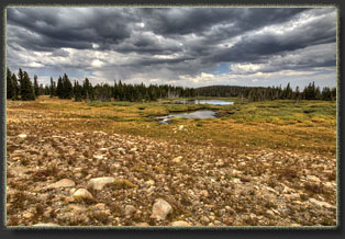 Mutt Lake - Jeff Lake - Deep Lake in the Snowy Range, Wyoming