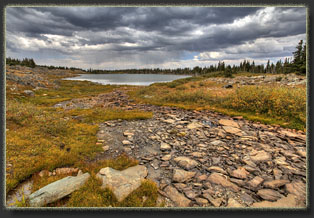 Mutt Lake - Jeff Lake - Deep Lake in the Snowy Range, Wyoming