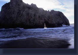 Pfeiffer Beach Golden Doorway