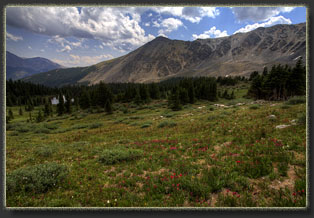 Ptarmigan Lake and Jones Mountain, Colorado