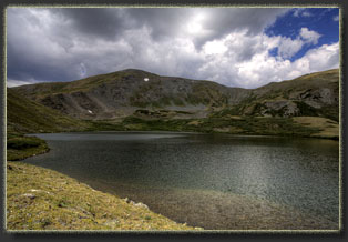 Ptarmigan Lake and Jones Mountain, Colorado