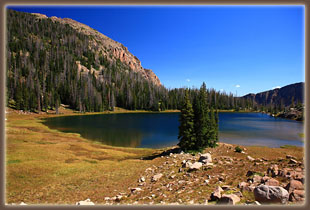 Upper Slide Lake, Mt Zirkel Wilderness, Colorado