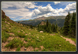 Second Creek trail near Berthoud Pass, Colorado