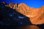 Longs Peak from Chasm Lake