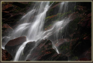 Fan Falls above Thunder Lake