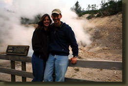 Andra and I at Beryl Springs